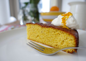 Orange and almond cake